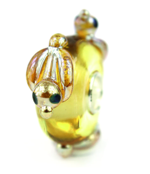Golden Ducks - Elfbeads Glass